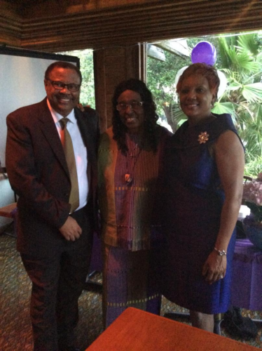 Mozella and Mr. Jimmy and Mrs. Velvet Caldwell, Co-Planners of Retirement Dinner may 2014